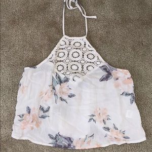 Floral Halter Top